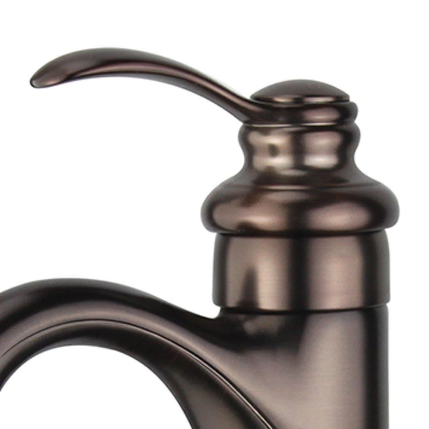 Madrid Single Handle Bathroom Vanity Faucet in Oil Rubbed Bronze Finish with Overflow