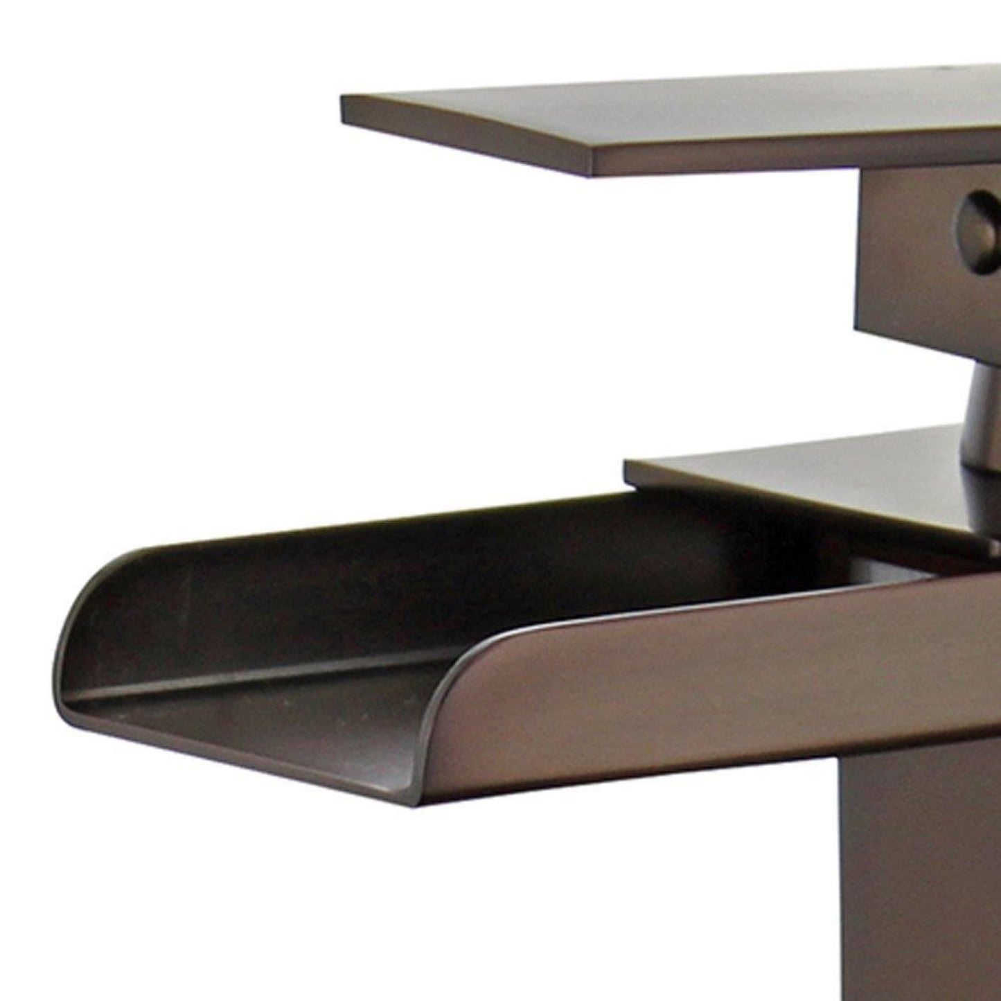 Pampalona Single Handle Bathroom Vanity Faucet in Oil Rubbed Bronze Finish with Overflow