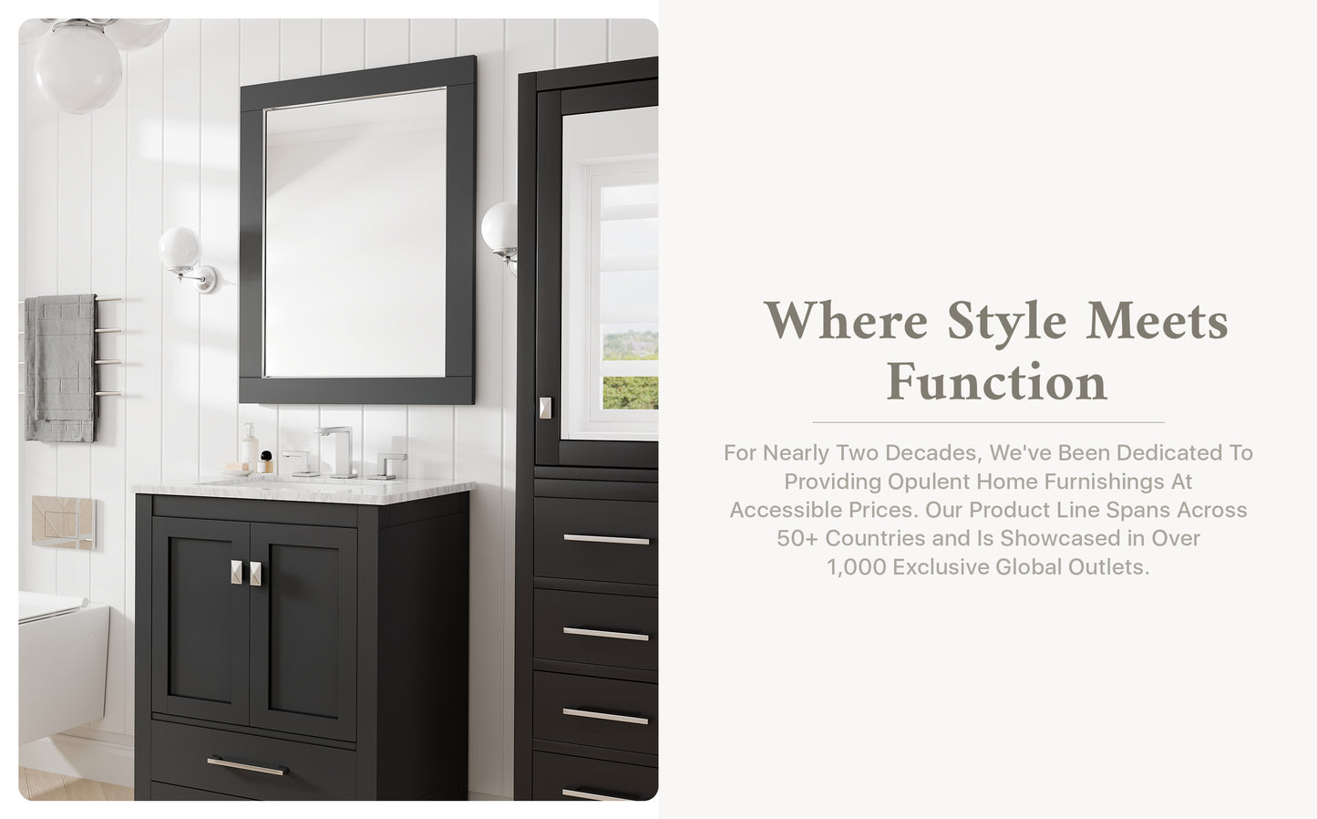 Aberdeen 24"W x 30"H Rectangular Mirror with Espresso Wooden Frame