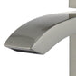 Cordoba Single Handle Bathroom Vanity Faucet in Brushed Nickel Finish with Overflow