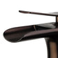 Logrono Single Handle Bathroom Vanity Faucet in Oil Rubbed Bronze Finish with Overflow