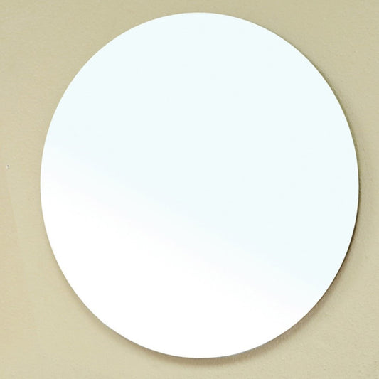 28 in. Rounded Frameless Mirror