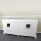 72 in Double Sink Vanity-Wood-White