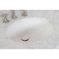 31 in. White Carrara Marble Top with Oval Sink