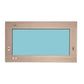 17.7-Inch Rectangular Framed Mirror In Neutural Finish