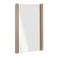 17.7-Inch Rectangular Framed Mirror In Neutural Finish