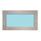 17.7-Inch Rectangular Framed Frame Mirror In Light Gray Finish