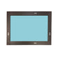 23.6-Inch Rectangular Framed Frame Mirror In Dark Gray RG Finish