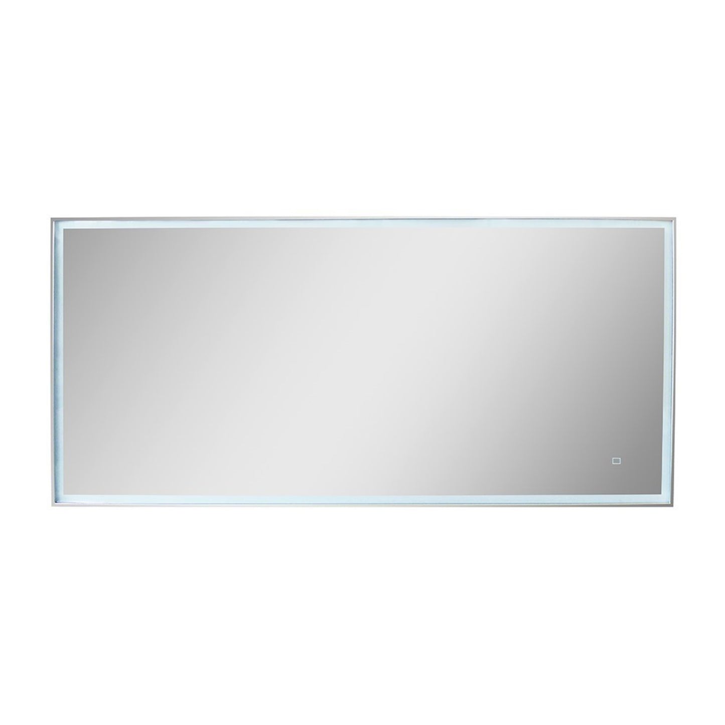 59 in. Rectangular LED Illuminated Mirror