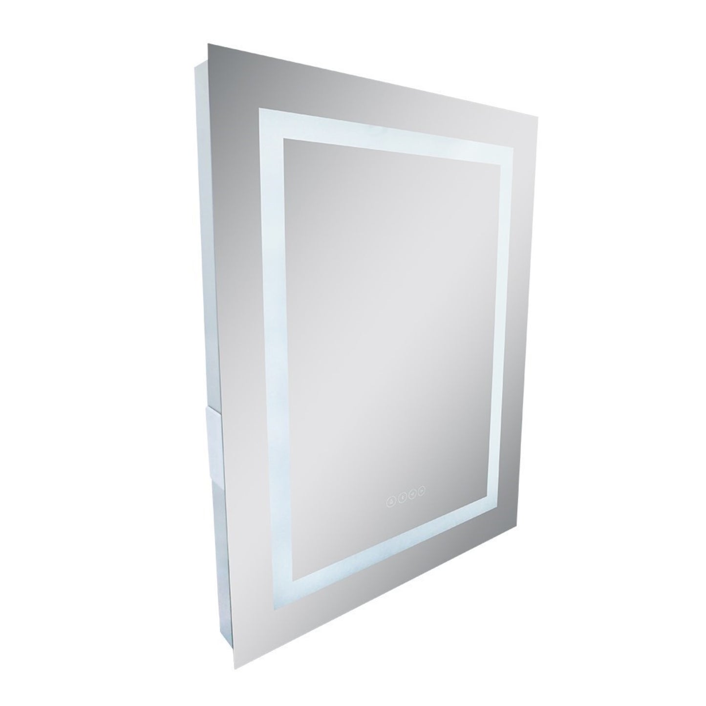 24 in. Rectangular LED Illuminated Mirror with Bluetooth Speaker