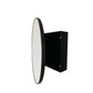 Round Metal Frame Medicine Cabinet in Matte Black