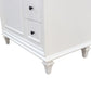 37 in. Single Sink Vanity in Weathered Neutral with Engineered Quartz Top