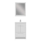 Sortino 24 inch Modern Bathroom Vanity, White