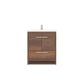 Sortino 30 Inch Modern Bathroom Vanity, Rosewood