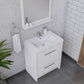 Sortino 30 Inch Modern Bathroom Vanity, White