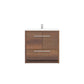 Sortino 36 Inch Modern Bathroom Vanity, Rosewood