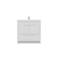 Sortino 36 Inch Modern Bathroom Vanity, White