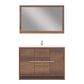 Sortino 48 Inch Modern Bathroom Vanity, Rosewood