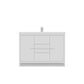 Sortino 48 Inch Modern Bathroom Vanity, White