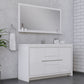 Sortino 60 Inch Single Modern Bathroom Vanity, White