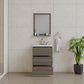 Paterno 24 inch Modern Bathroom Vanity, Gray