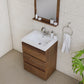 Paterno 24 inch Modern Bathroom Vanity, Rosewood