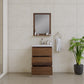 Paterno 24 inch Modern Bathroom Vanity, Rosewood