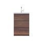 Paterno 24 inch Modern Bathroom Vanity, Rosewood