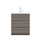 Paterno 30 inch Modern Bathroom Vanity, Gray