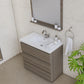 Paterno 36 inch Modern Bathroom Vanity, Gray