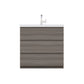 Paterno 36 inch Modern Bathroom Vanity, Gray