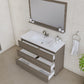 Paterno 48 inch Modern Bathroom Vanity, Gray