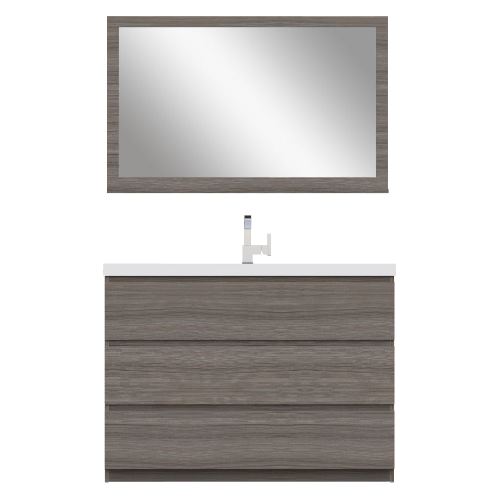 Paterno 48 inch Modern Bathroom Vanity, Gray