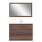 Paterno 48 inch Modern Bathroom Vanity, Rosewood