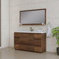 Paterno 60 inch Single Bathroom Vanity, Rosewood