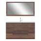 Paterno 60 inch Single Bathroom Vanity, Rosewood