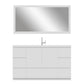 Paterno 60 inch Single Bathroom Vanity, White