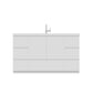 Paterno 60 inch Single Bathroom Vanity, White