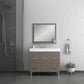 Ripley 39 inch Modern Bathroom Vanity Gray