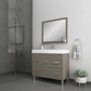 Ripley 39 inch Modern Bathroom Vanity Gray