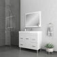 Ripley 39 inch Modern Bathroom Vanity White