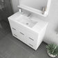 Ripley 39 inch Modern Bathroom Vanity White