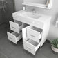 Ripley 39 inch Modern Bathroom Vanity White