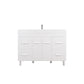 Ripley 48 inch Modern Bathroom Vanity White