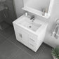 Ripley 30 inch Modern Bathroom Vanity with Drawers White