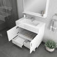 Ripley 36 inch Modern Bathroom Vanity White