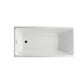 Catania 67 in. Freestanding Bathtub in Glossy White