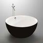 Parma 59 inch Freestanding Bathtub in Black