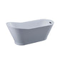 Melun 67 in. Freestanding Bathtub in White