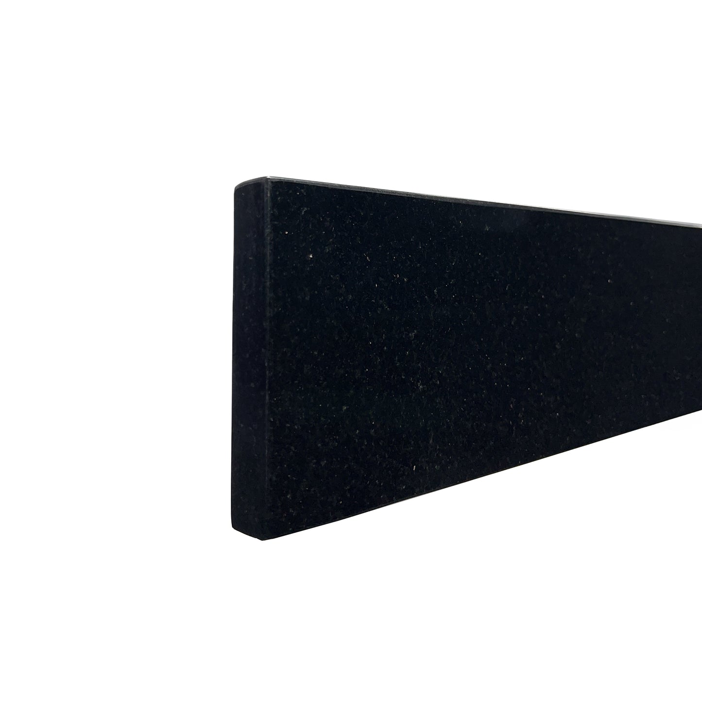 24 in. Black Galaxy Granite Backsplash